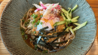 【川口元郷駅】老舗蕎麦屋の夏の味「冷やし胡麻味噌そば」を川口で堪能