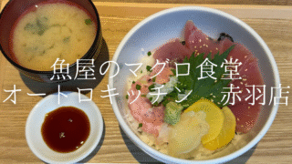 【赤羽】まぐろ好き必見！赤羽「オートロキッチン」で海鮮丼ランチを楽しむ
